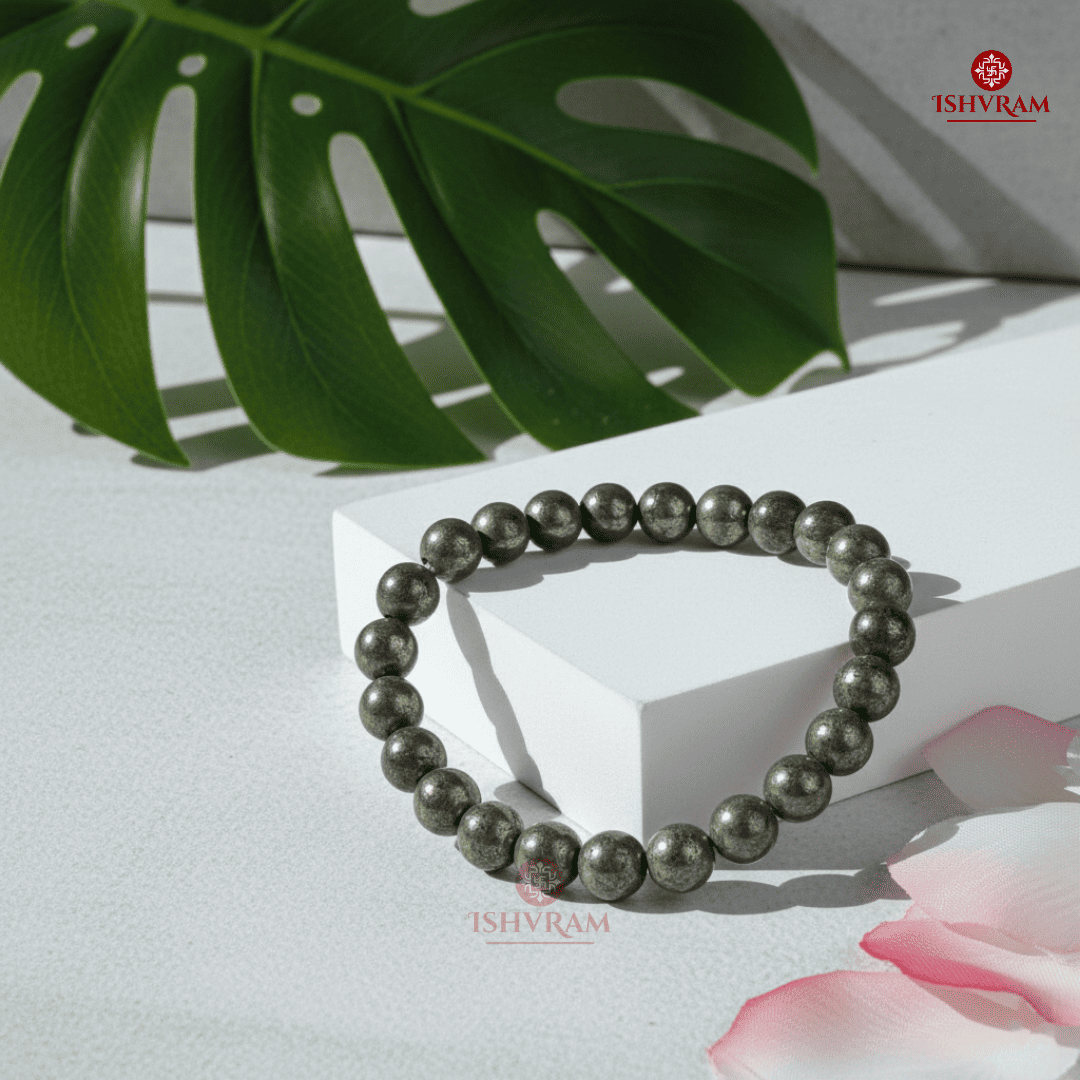 Natural Pyrite Bracelet – Authentic & Certified