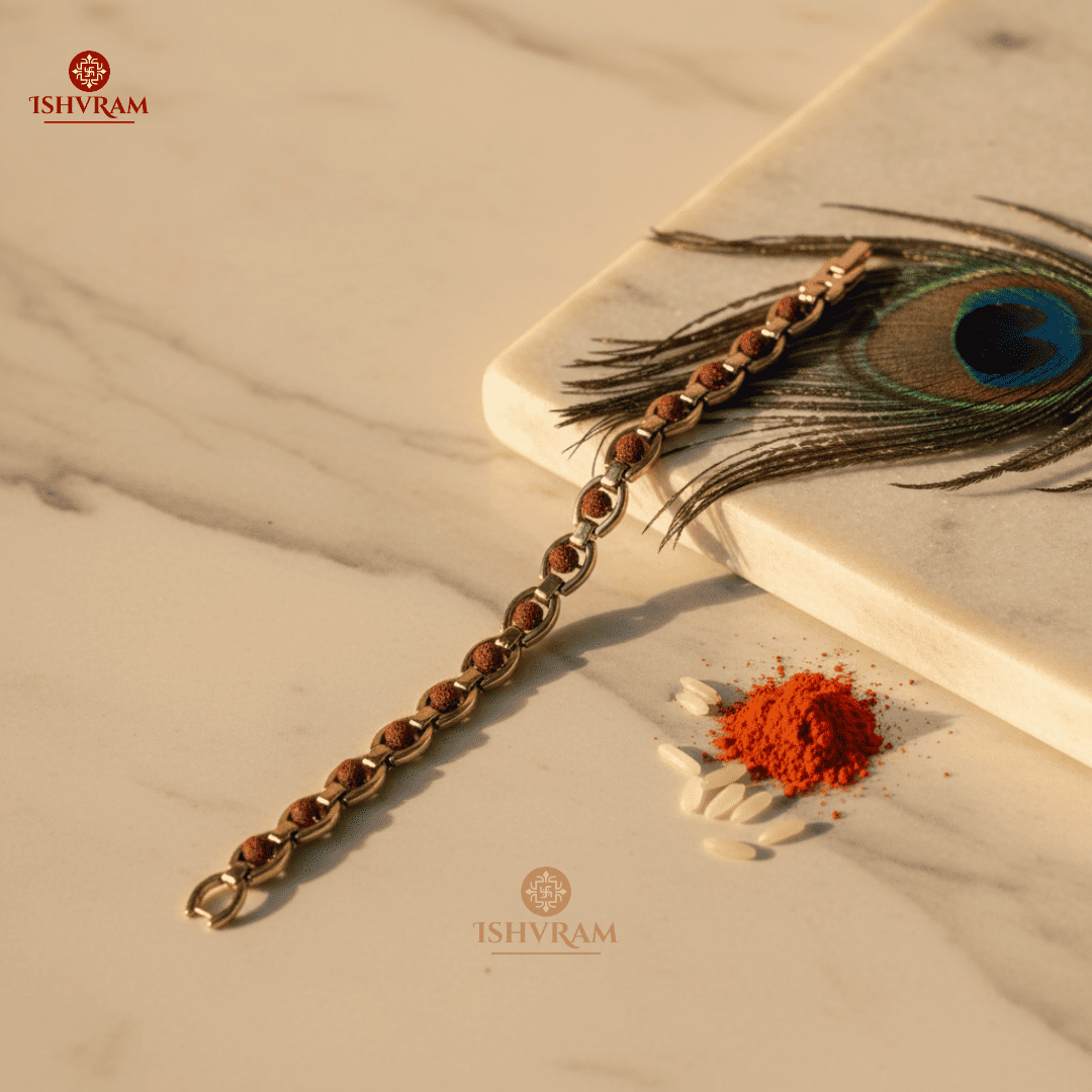 Gold Plated Rudraksha – Certified Prosperity Stone