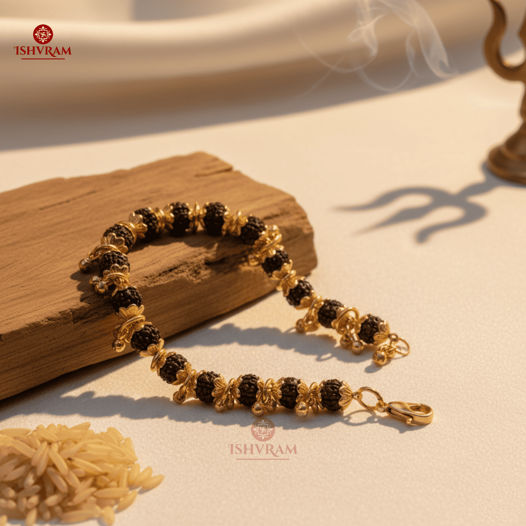 Ladies Rudraksha Bracelet – Graceful Spiritual Wear