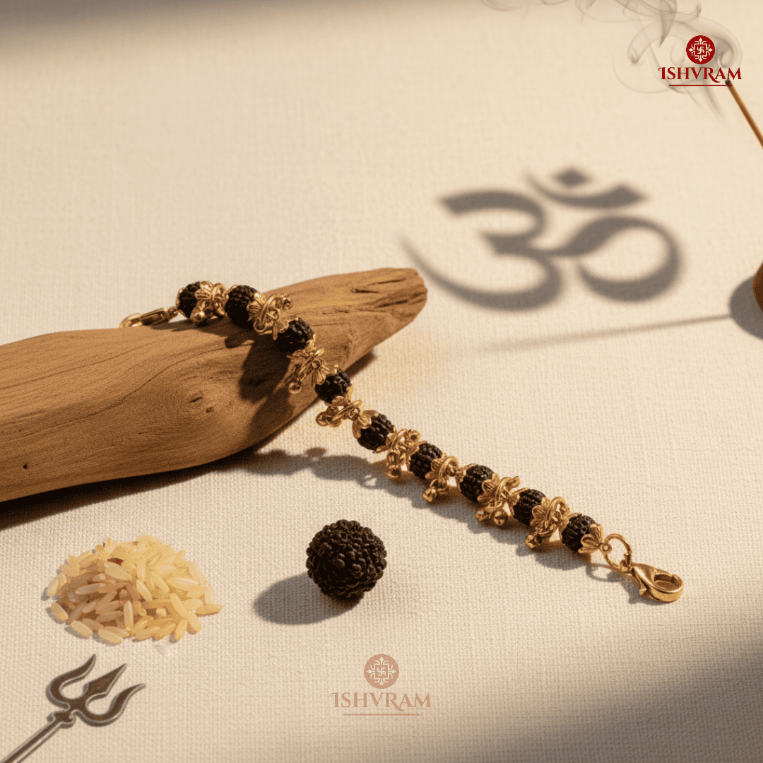 Ladies Rudraksha Bracelet – Graceful Spiritual Wear