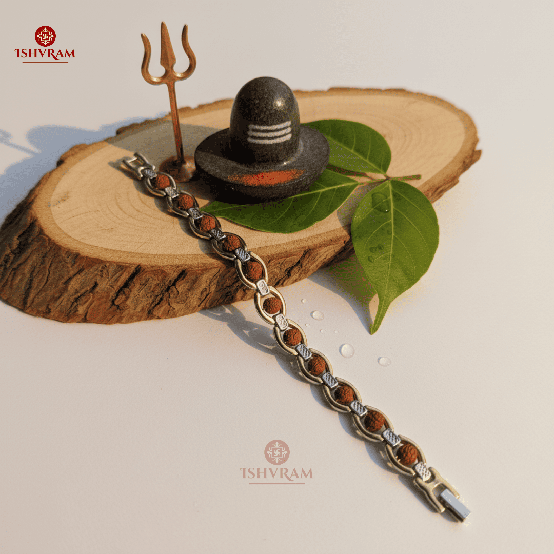 Gold & Silver Plated Rudraksha – Modern Faith Design