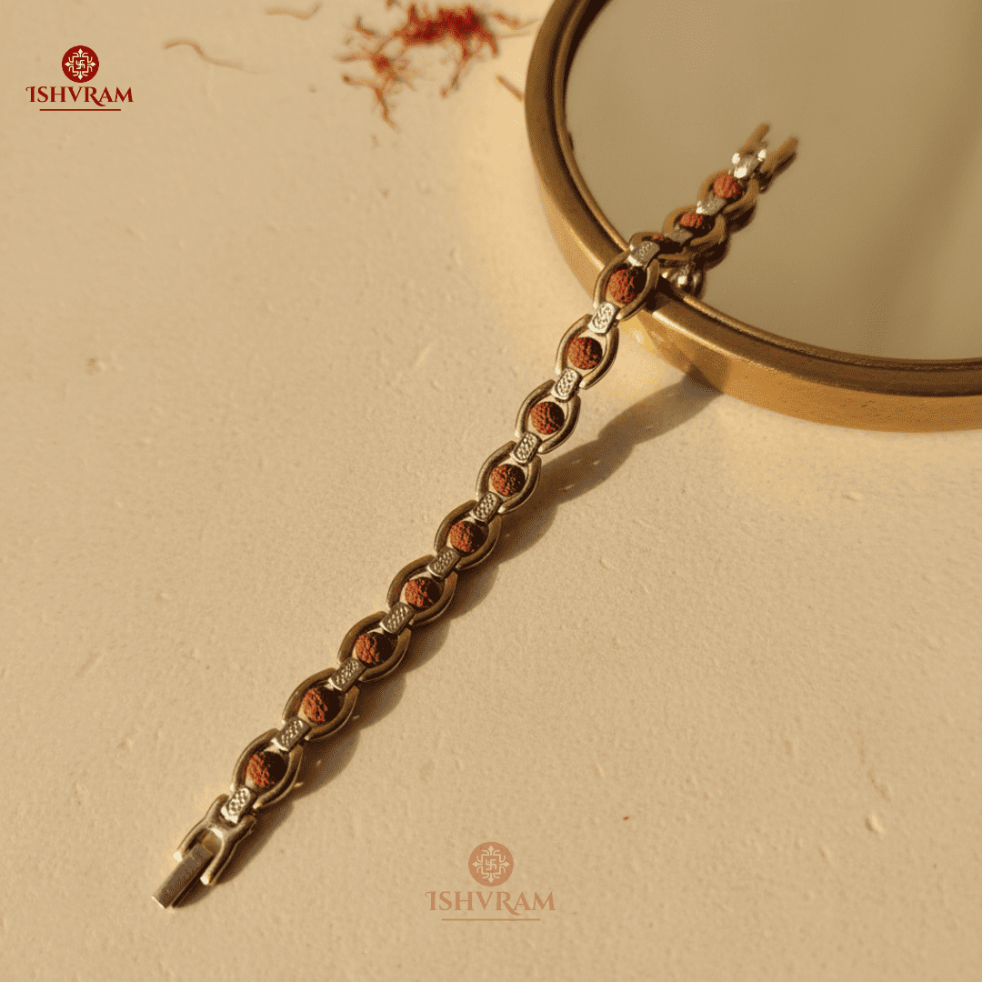 Gold & Silver Plated Rudraksha – Modern Faith Design