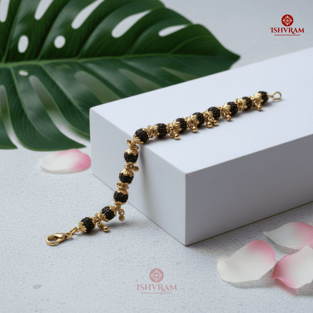 Ladies Rudraksha Bracelet – Graceful Spiritual Wear