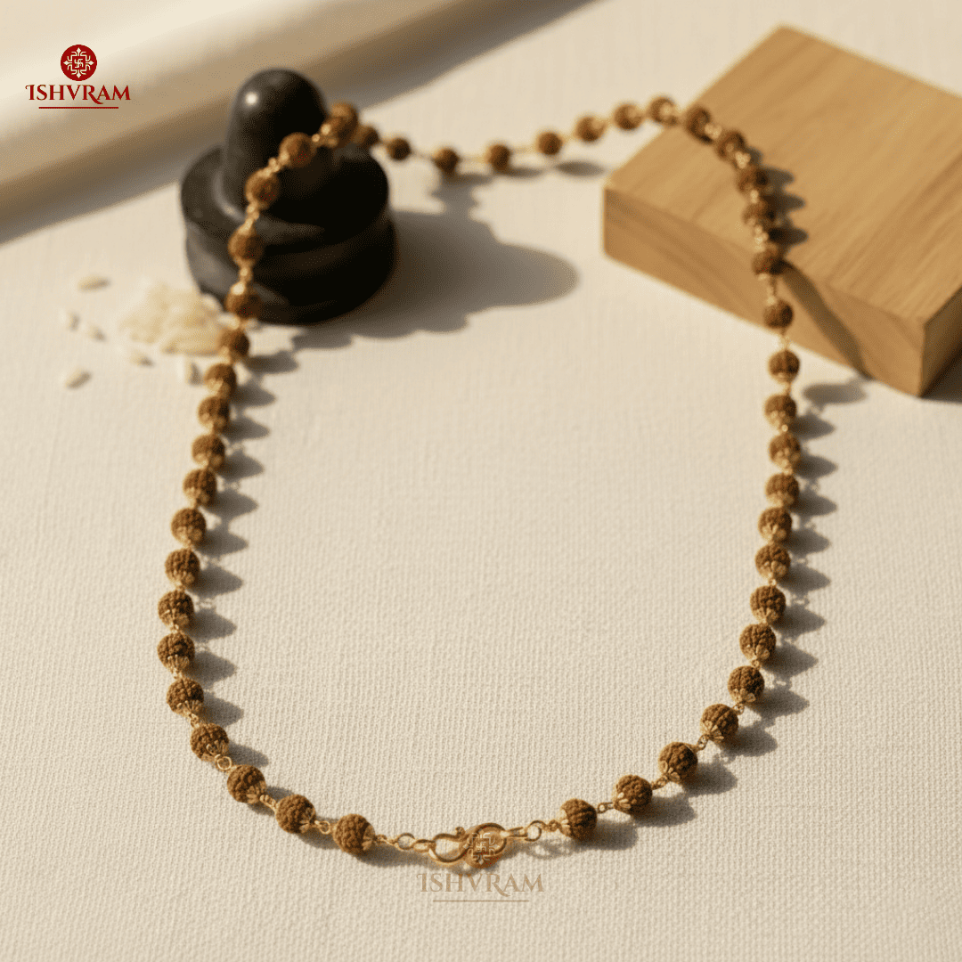 Rudraksha Mala – Authentic Meditation Beads
